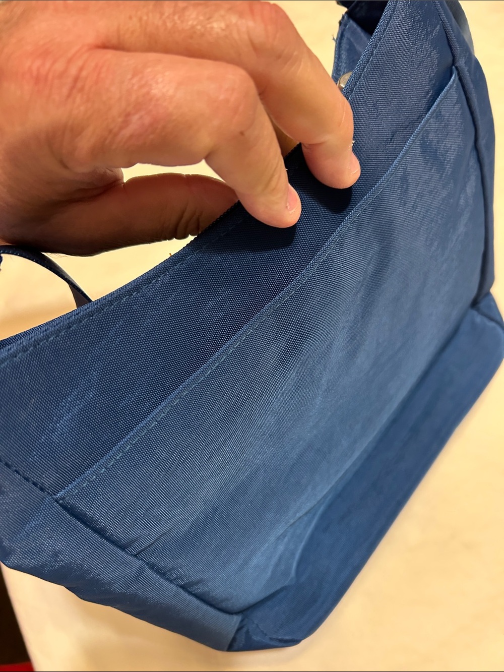 Baggallini Deep Blue Nylon Crossbody Bag - Picture 5 of 12